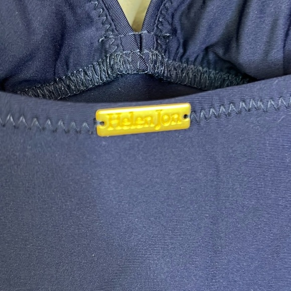 Helen Jon Olivia Navy One Piece Swimsuit Size S - Picture 9 of 16